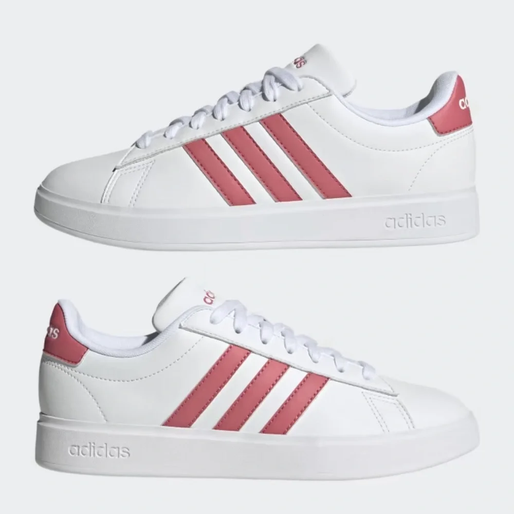 Adidas Grand Court 2.0 NWT white & pink shoes women’s 7